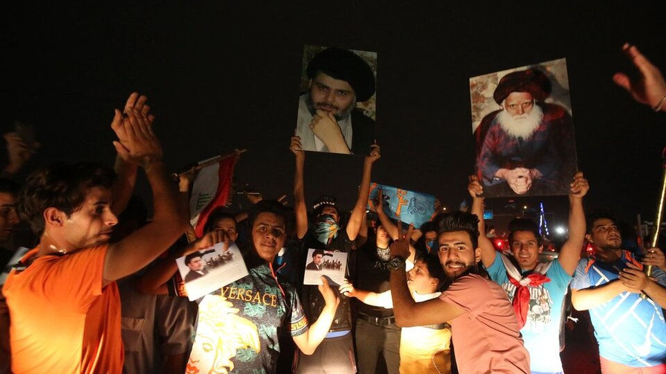 Irak seçimleri: Mukteda es Sadr liderliğindeki blok önde gidiyor