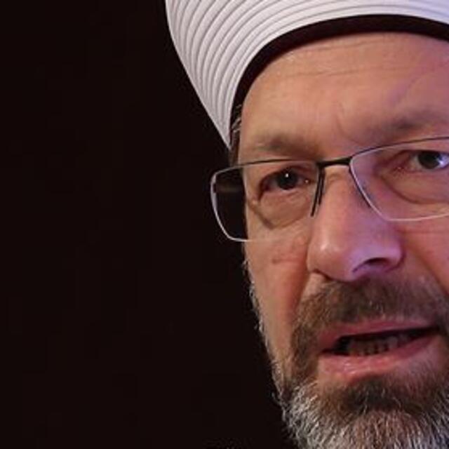 Erbaş: Yegane çözüm, ümmetin zulme ve işgale engel olmasıdır