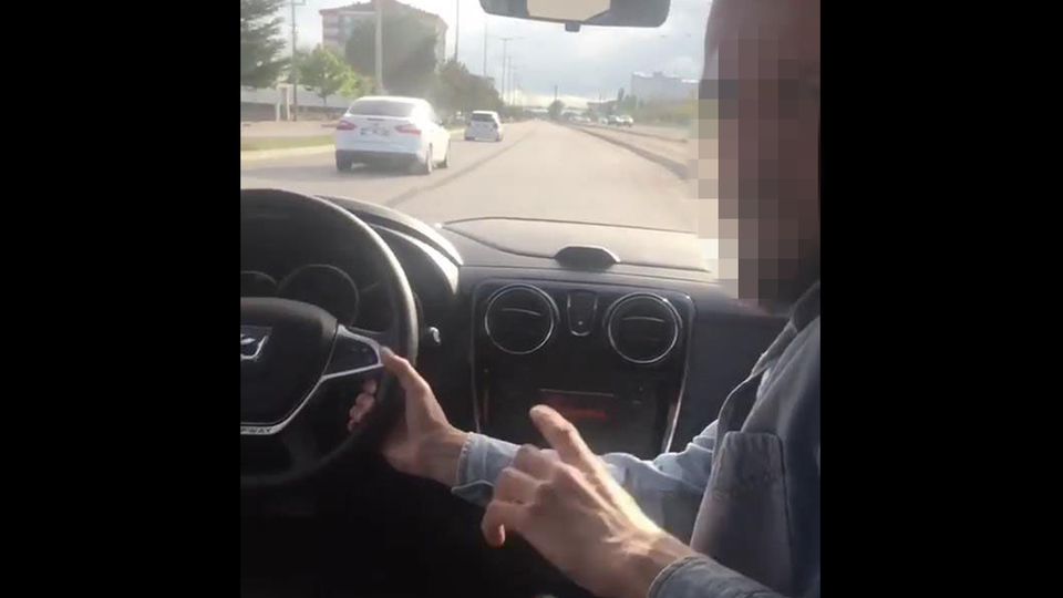 Bu görüntüden sonra gözaltına alındı!