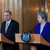 Cumhurbaşkanı Erdoğan ve May'den ortak açıklama