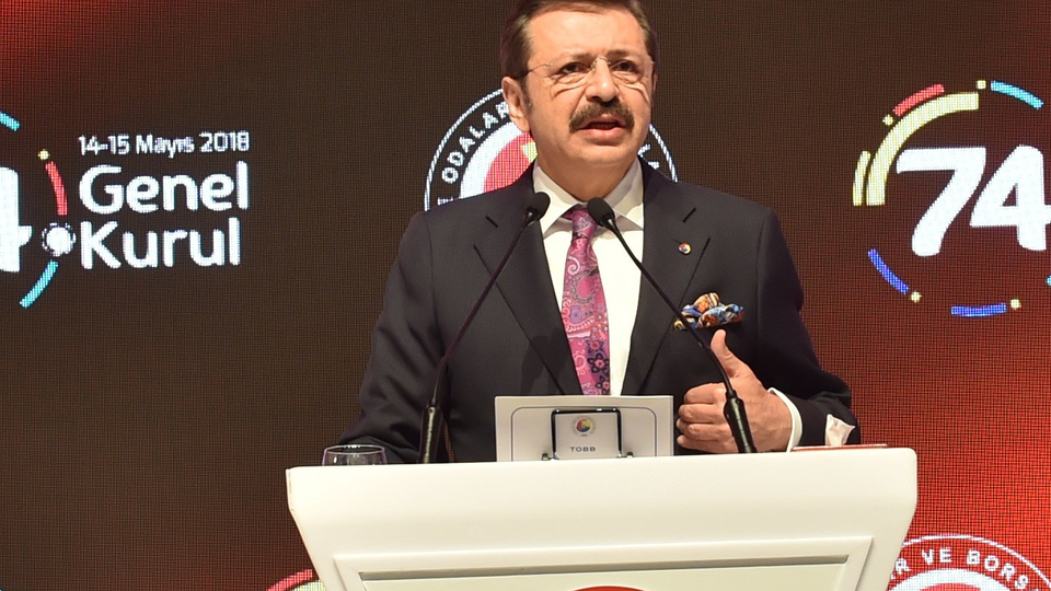Hisarcıklıoğlu yeniden TOBB Başkanı