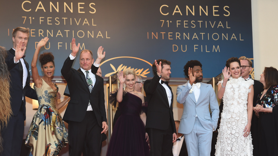 Han Solo prömiyeri Cannes Film Festivali'nde gerçekleşti
