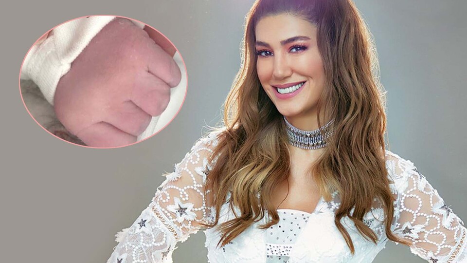 Ünlü sanatçı anne oldu