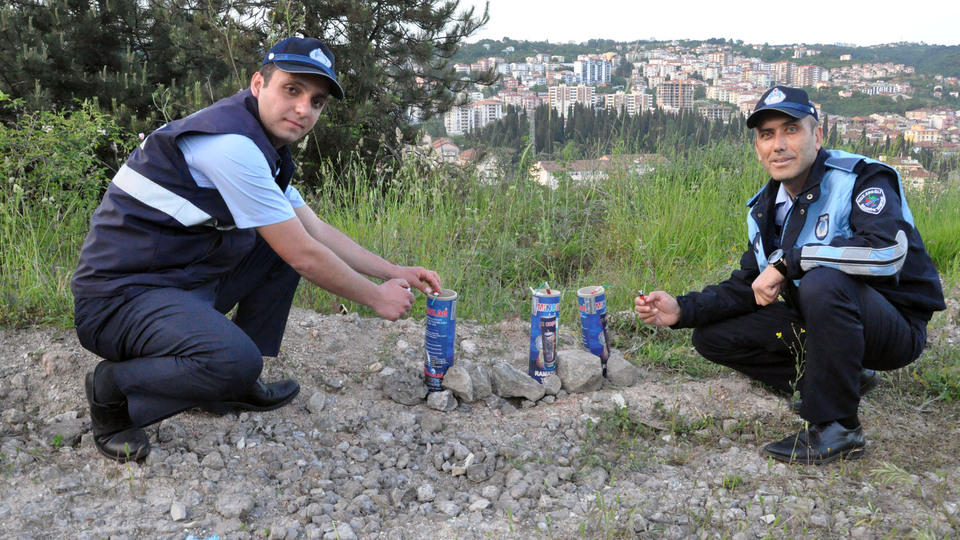 Ramazan topu yerine ses bombası