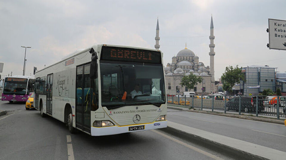 İETT'den ramazana özel otobüs hatları