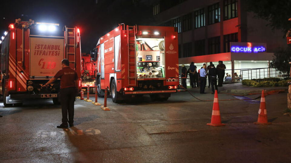 Bezmialem Tıp Fakültesi Hastanesinde yangın