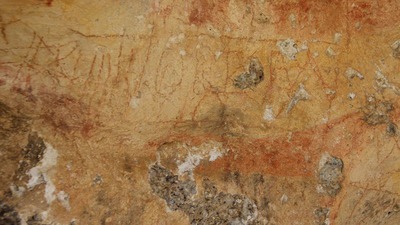 Latmos'ta yeni kaya resimleri bulundu