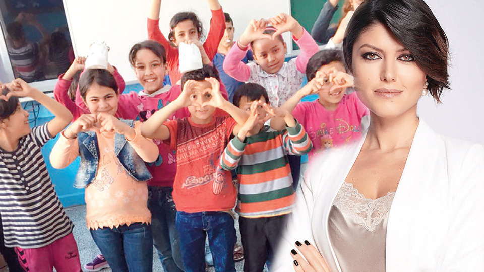 Çocuklara ramazan erzağı