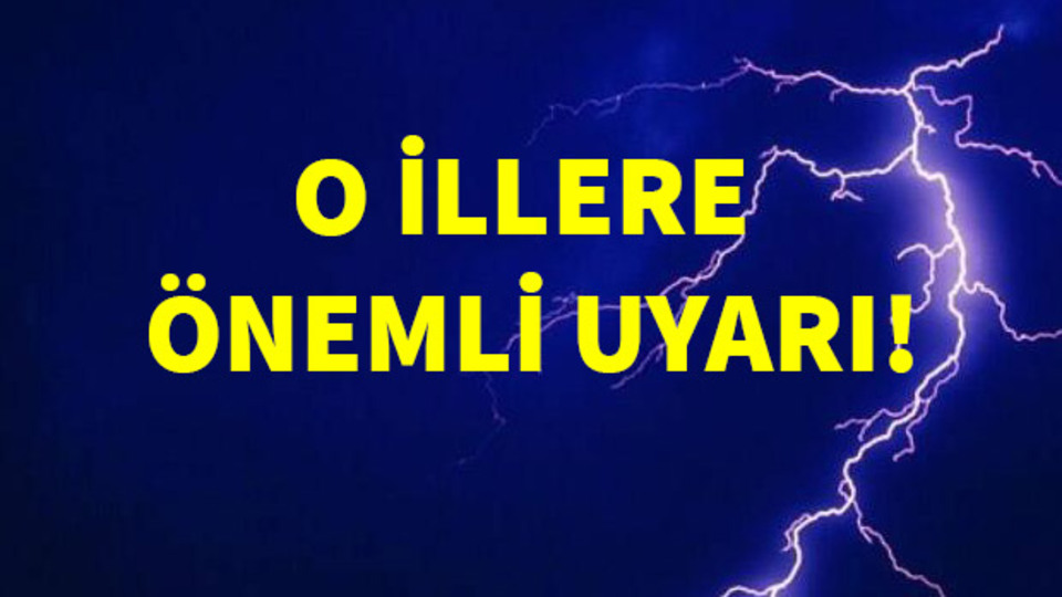 Meteoroloji duyurdu...