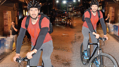 Günde 20-30 km bisiklet sürüyor