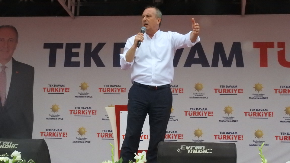 İnce: Cumhurbaşkanı olursam, Şam'a büyükelçi atayacağım