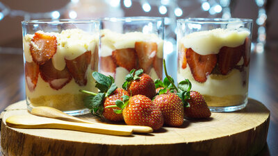 Çilekli magnolya tatlısı tarifi!