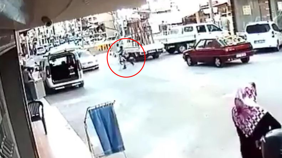 Gördüğü an atıldı! Sosyal medyada hızla yayıldı