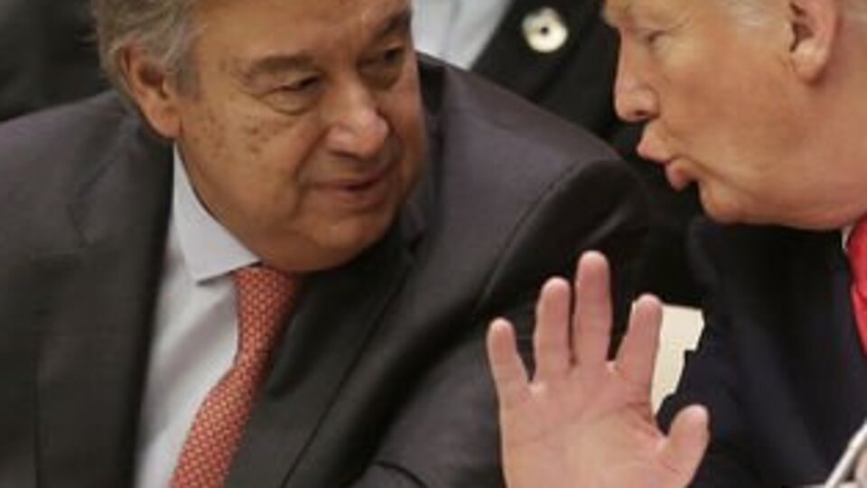 Beyaz Saray'da Trump-Guterres görüşmesi