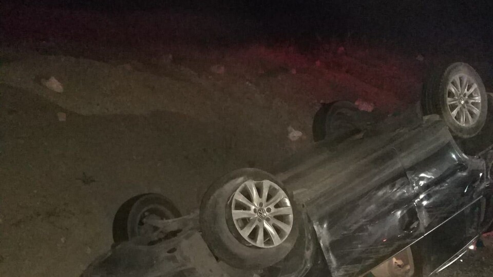 Otomobil taklalar atarak ters döndü: Çok sayıda yaralı var