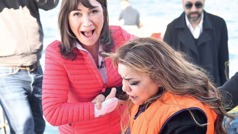 Kibariye'yi şoke eden şaka!