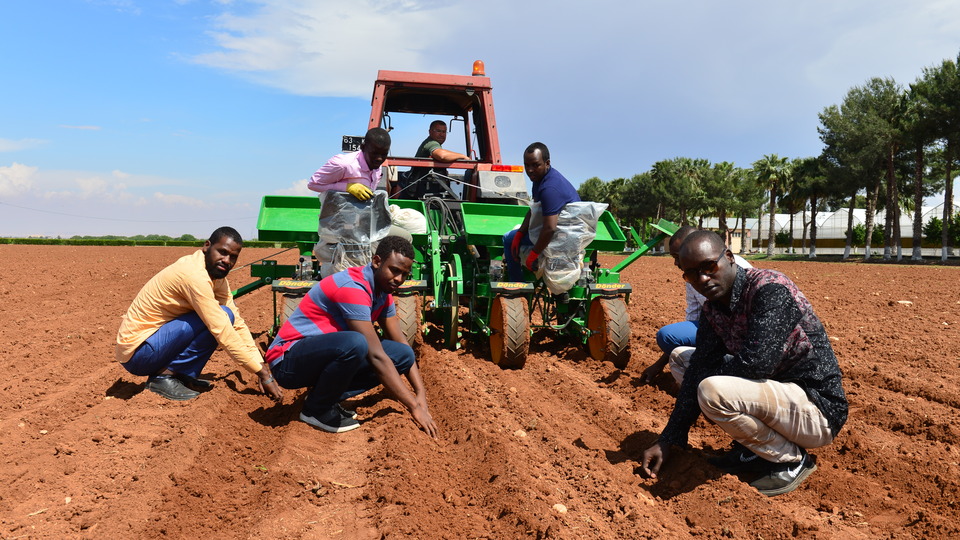Somalili mühendisler modern tarımı Türkiye'de öğreniyor