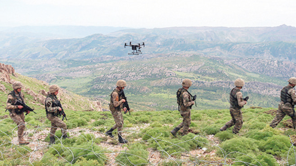 PKK'dan temizlenen alanlara üs