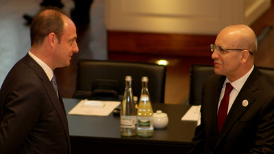 Şimşek ve Çetinkaya yatırımcılarla görüşmeye gidiyor