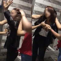 Genç kıza yapmadıklarını bırakmayıp, bir de kameraya aldılar!