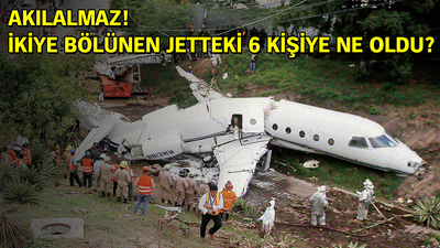 Akılalmaz! İkiye bölünen jetteki 6 kişiye ne oldu?