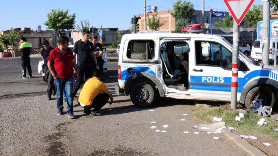 Şanlıurfa'da feci kaza! 2 polis ve 1 uzman çavuş yaralı