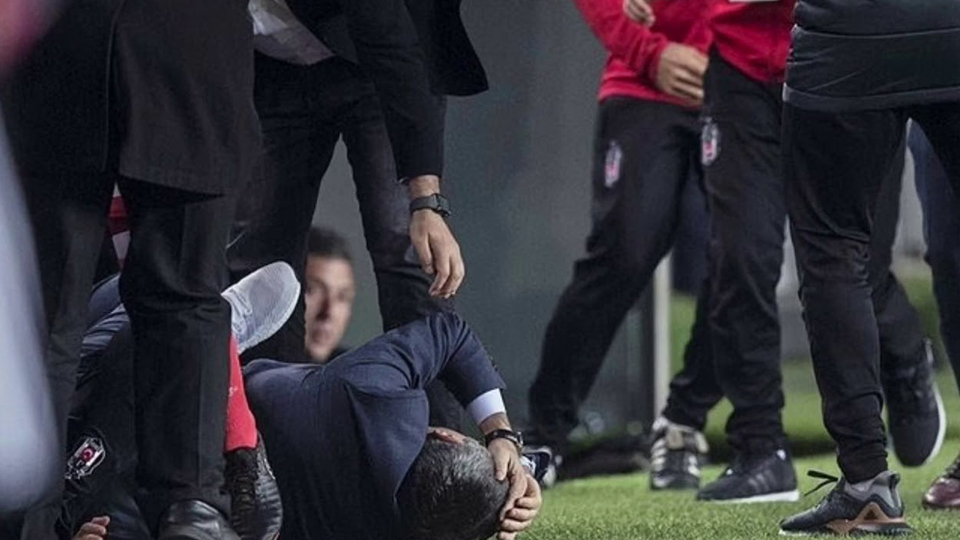 Şenol Güneş'e çakmak atan taraftar adli kontrol ile serbest