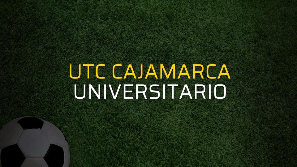 UTC Cajamarca - Universitario maçı heyecanı