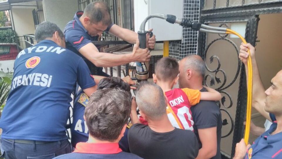 Hastaneye böyle götürüldü!