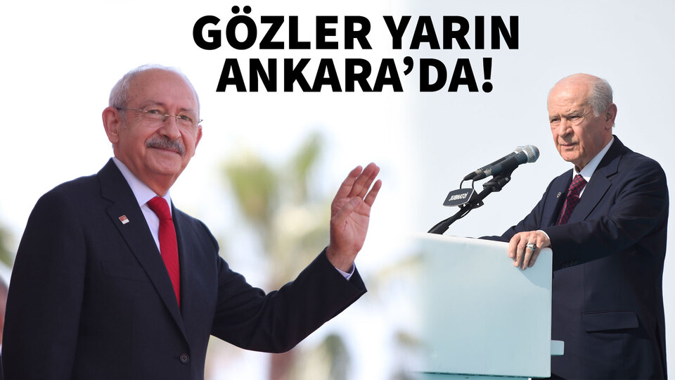 CHP ve MHP aynı saatte açıklıyor!