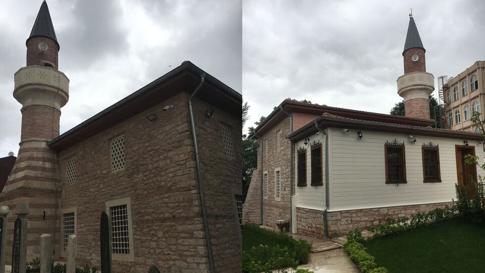 464 yıllık cami ibadete açıldı