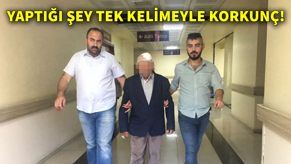 Yaptığı şey tek kelimeyle korkunç!