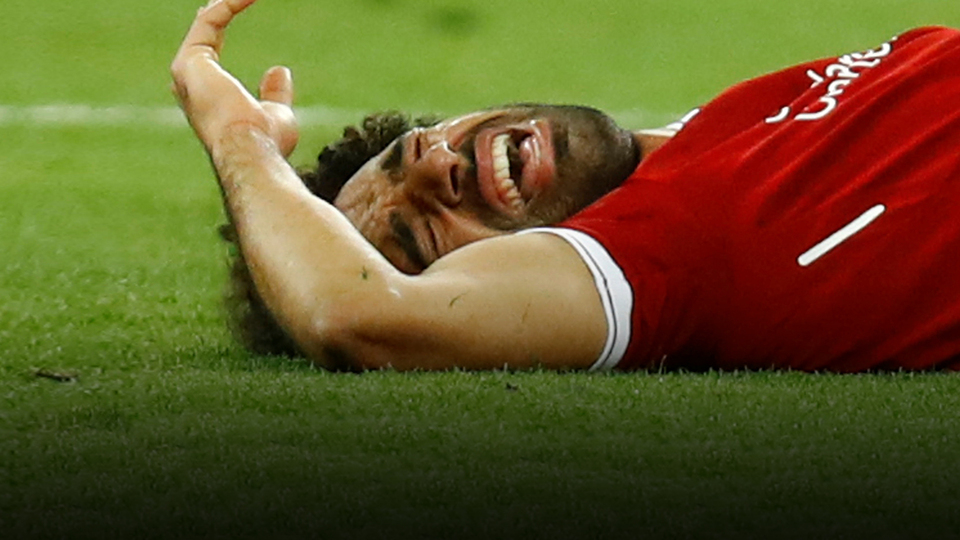 Salah, gözyaşlarını tutamadı!