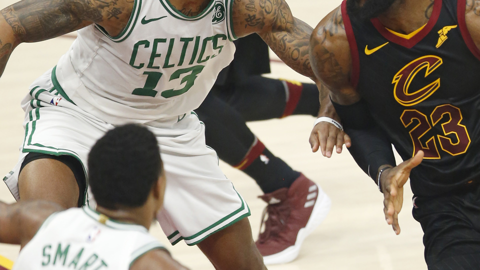 LeBron, Boston Celtics'i yıktı