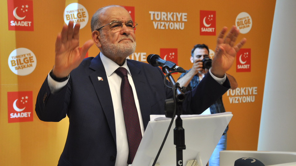 Saadet Partisi seçim beyannamesini açıkladı