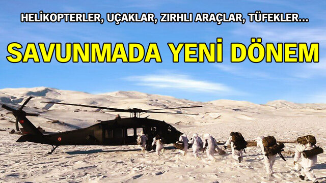 Ülke savunması yeni teknolojilerle donatıldı