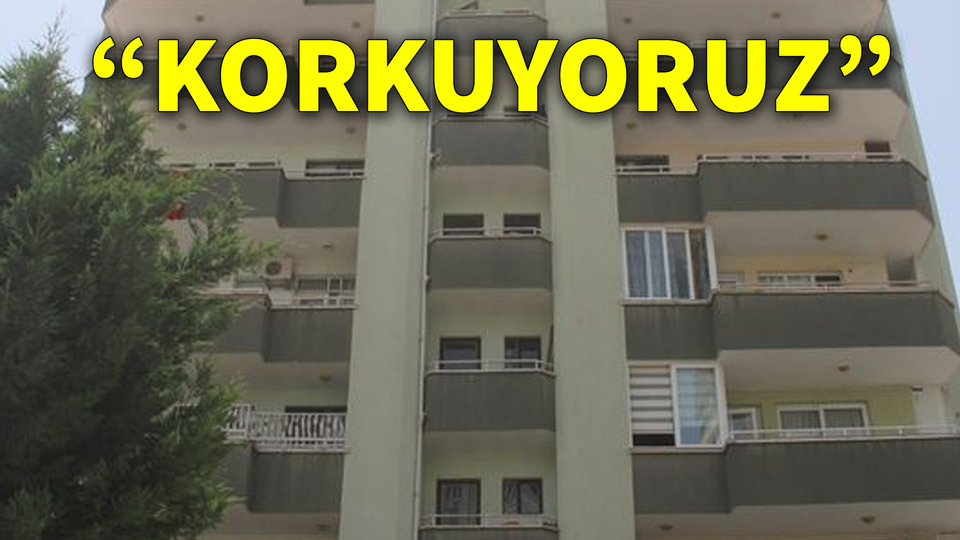 O apartmanda yaşayanların gözlerine uyku girmiyor!