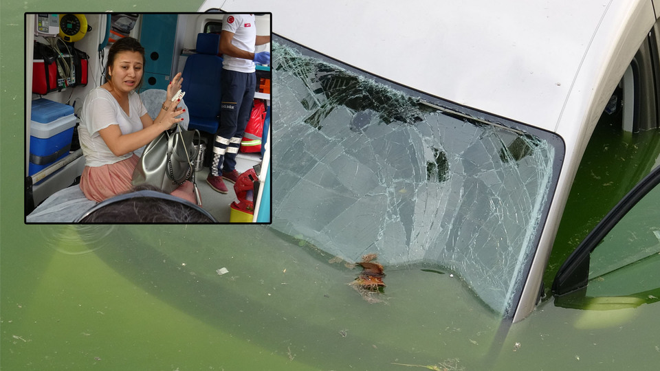 Kahraman baba son anda kurtardı!