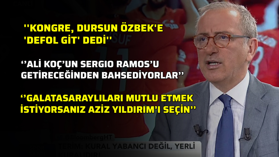 ''Galatasaraylıları mutlu etmek istiyorsanız; Aziz Yıldırım'ı seçin''