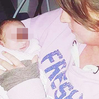 Beyni dışarıda doğdu!