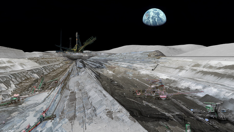 Sanayinin merkezi Ay olacak