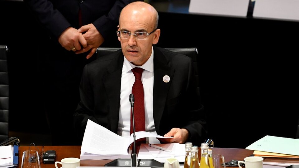 Mehmet Şimşek ve Merkez Bankası Başkanı Çetinkaya Londra'da