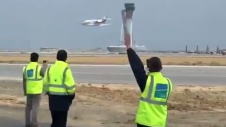 Yeni Havalimanı'nda tarihi anlar!