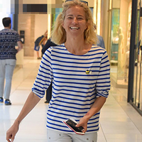 Burcu Esmersoy'un neşesi yerinde