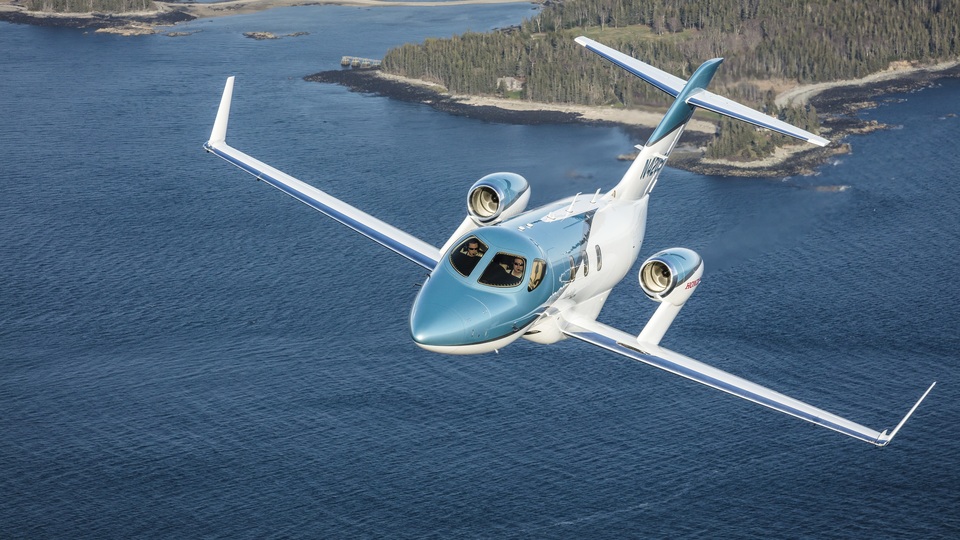 Menzili artırılan "HondaJet Elite"