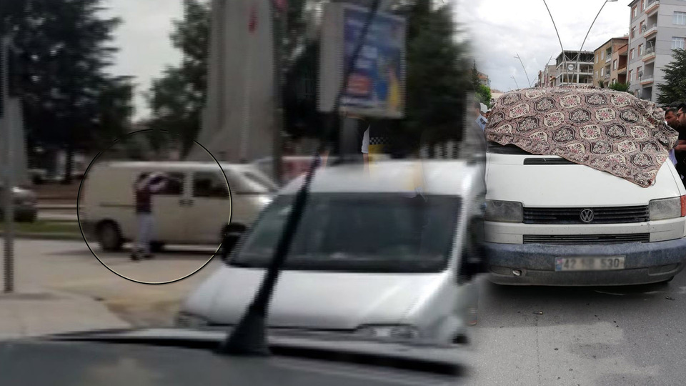 Kırmızı ışıkta kanlı infaz kamerada!