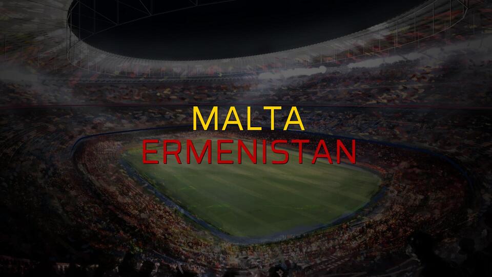 Malta - Ermenistan maçı istatistikleri