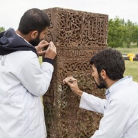 Ahlat Selçuklu Mezarlığı'nda restorasyon başladı