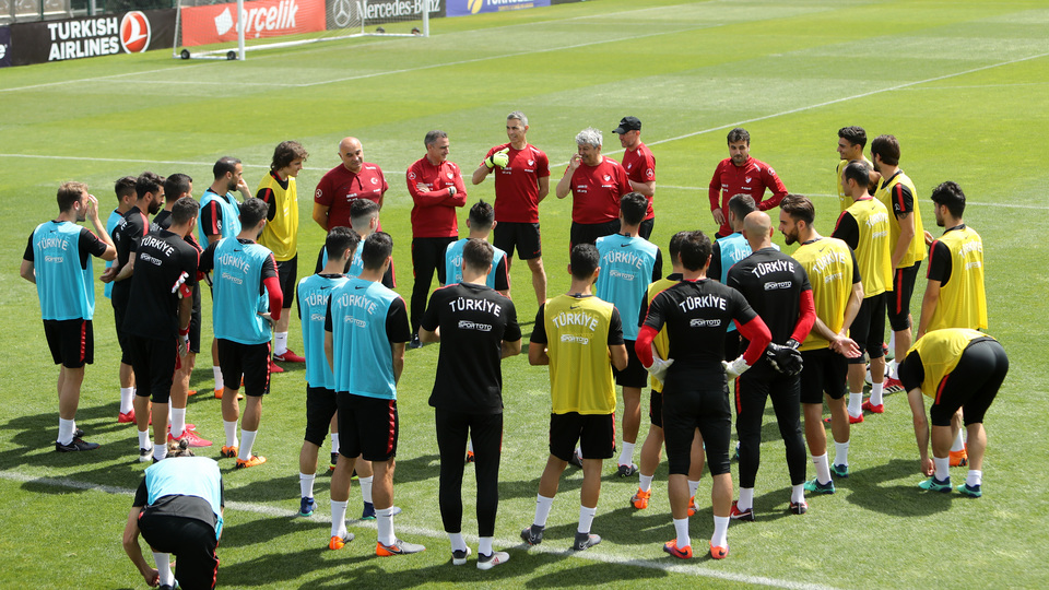 A Milli Takım'da Tunus maçı hazırlıkları