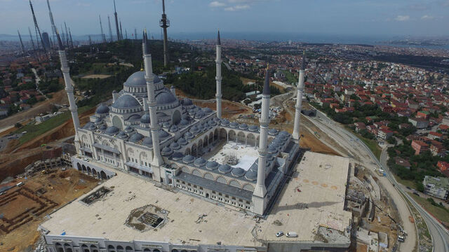 İşte Çamlıca Camii'nin son hali
